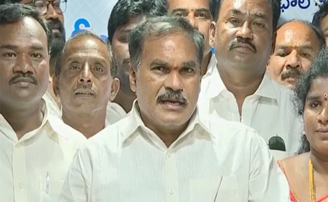 MLC Thota Trimurthulu Speech CM Jagan mandpeta Party Workers Meet - Sakshi