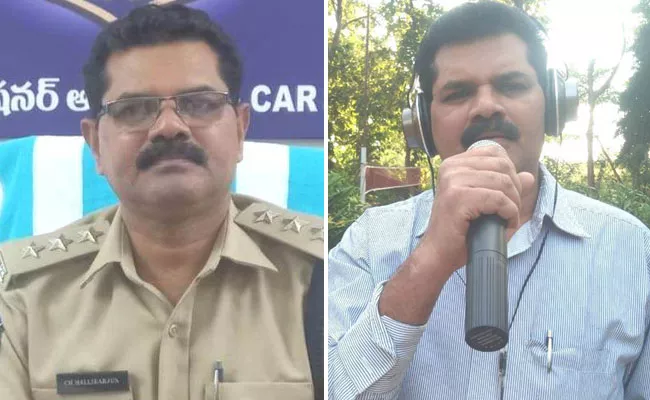 Bellampalli Armed Reserved ACP Cheruku Mallikarjun Turned Singer - Sakshi