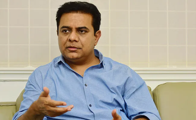 Munugode By Poll 2022 Telangana Minister KTR Criticizes BJP - Sakshi