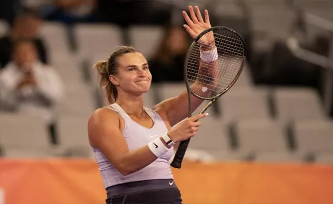 Aryna Sabalenka Surprises Ons Jabeur At WTA Finals - Sakshi