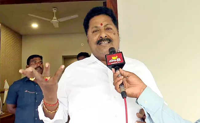 Minister Karumuri Nageswara Rao fires on TDP Chief Chandrababu Naidu - Sakshi