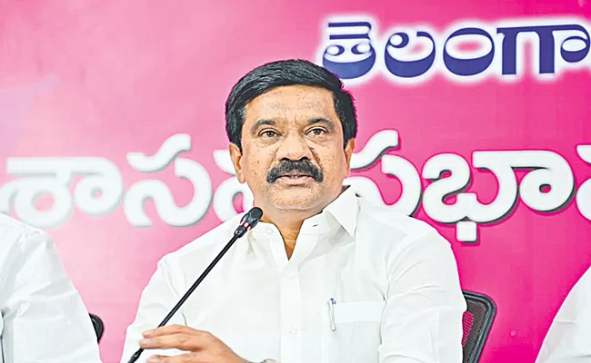 Telangana: Minister Vemula Prashanth Reddy criticized BJP Party - Sakshi