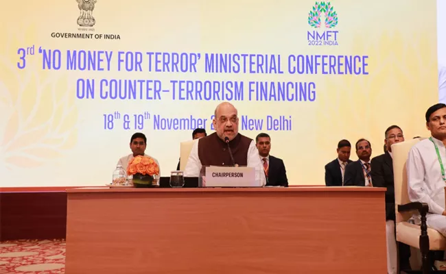 Union Home Minister Amit Shah calls for economic crackdown in terror havens - Sakshi