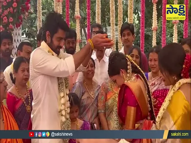 Tollywood Hero Naga Shourya Wedding Celebrations 