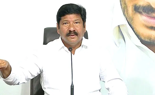 Minister Jogi Ramesh Slams Chandrababu Naidu - Sakshi