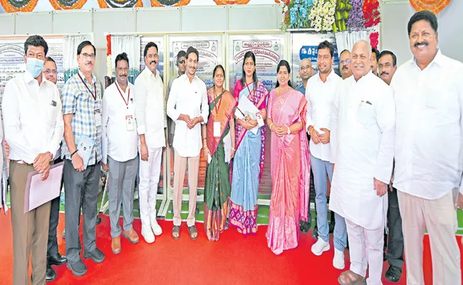 CM Jagan foundation stone for many development works At Narasapuram - Sakshi