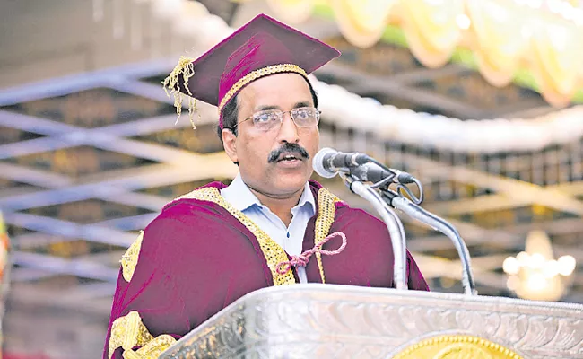 ISRO Chairman Somnath at Sathya Sai Deemed University ceremony - Sakshi