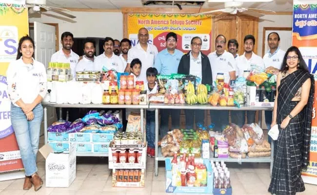 Usa: Good Response To Nats Food Drive - Sakshi