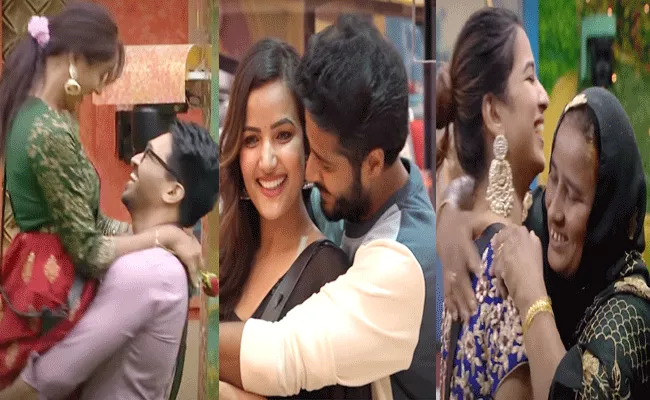 Bigg Boss 6 Telugu: Inaya, Keerthi, Shrihan Full Happy After Family Visit - Sakshi