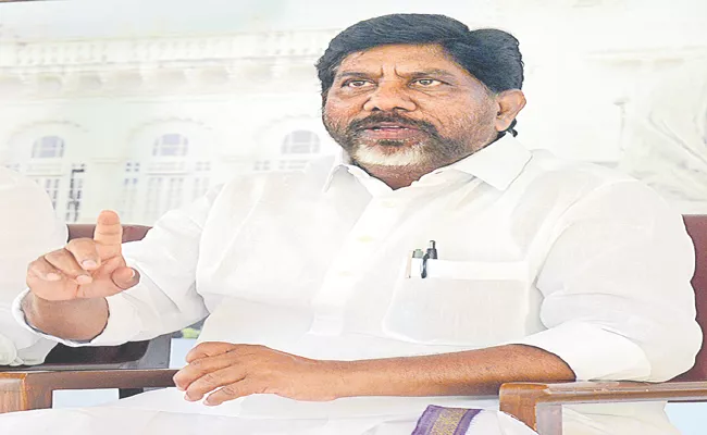 CLP Leader Bhatti Vikramarka Demands To Solve Podu Lands Issue - Sakshi