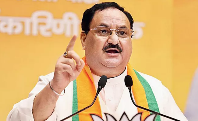 Telangana Bjp Leaders Meet Jp Nadda Discussed Farm House Issue - Sakshi