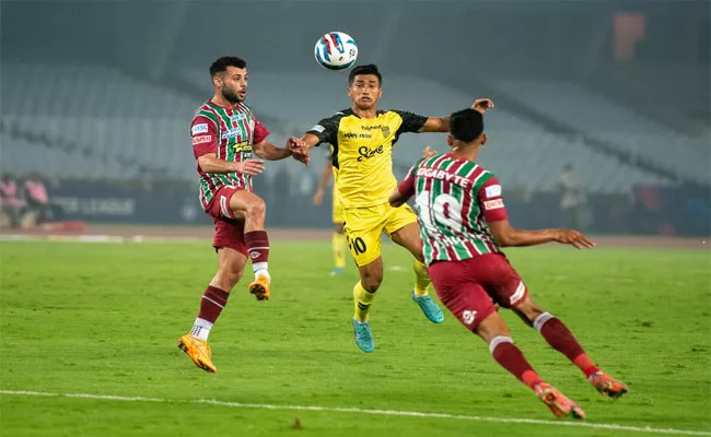 India Super League 2022: ATK Mohun Bagan Defeats Hyderabad Football Club - Sakshi