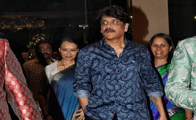 Nagarjuna Akkineni and Amala attend comedian Ali daughter Fathima wedding  - Sakshi