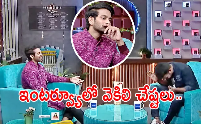 Bigg Boss 6 Telugu: Anchor Shiva Interview With Rajasekhar - Sakshi