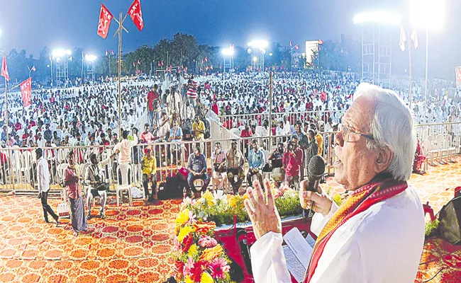 Former MP Hannan Mollah Accused BJP Govt Over TS Anti Farmer Policies - Sakshi