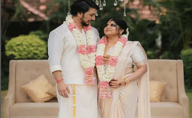 Gautham Karthik and Manjima Mohan get married Today - Sakshi