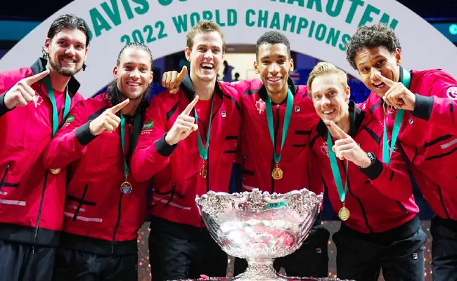 Canada Won First Davis Cup Title By Defeating Australia In Final - Sakshi