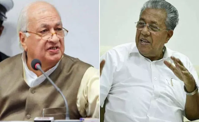 Kerala Governor Challenges CM Vijayan On Political Interference - Sakshi