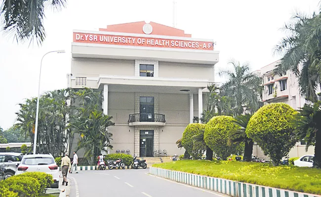 Health University name change process is complete - Sakshi