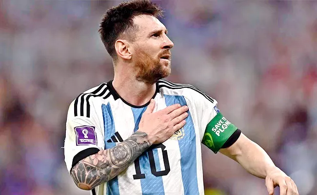 FIFA WC: Three statistical milestones Awaiting Lionel Messi Vs Poland - Sakshi