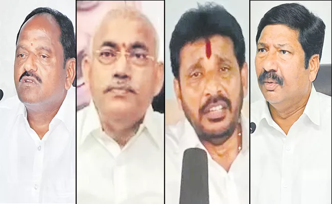 AP Ministers and MLCs Fires On TDP Leader Ayyanna Arrest - Sakshi