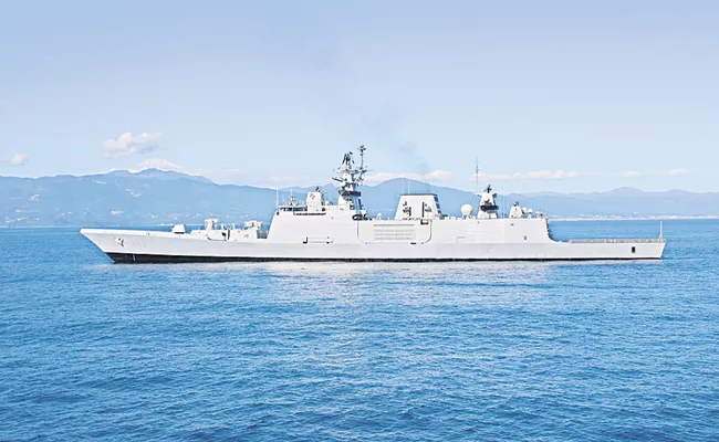 Indian Warships for International Fleet Review - Sakshi