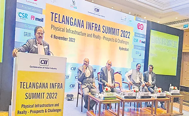 Telangana Infra Summit 2022 Conference Held In Hyderabad - Sakshi