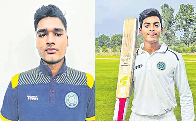 Under 19 Cooch Behar Trophy 2022-23: Hyderabad Batters Riteesh, Aman Hit Centuries Vs Sikkim - Sakshi