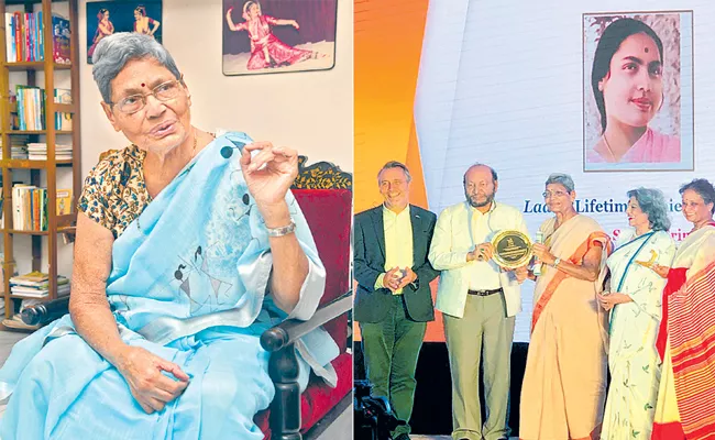 Sharada Srinivasan wins Laadli Media and Advertising Award - Sakshi