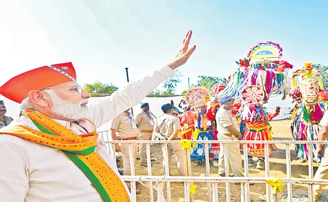 A for Adivasi, PM Narendra Modi Talks About Gujarat assembly elections - Sakshi