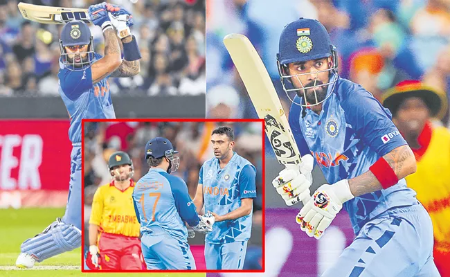 T20 World Cup 2022: India blanked Zimbabwe by 71 runs - Sakshi