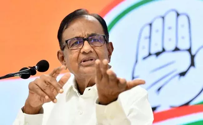 Congress Chidambaram Serious Comments On BJP Gujarat Government - Sakshi