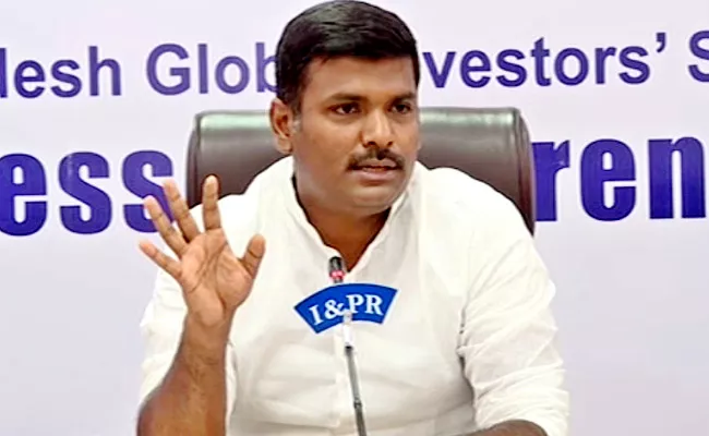 AP Plans To Invite Large Scale Investments Minister Gudivada Amarnath - Sakshi