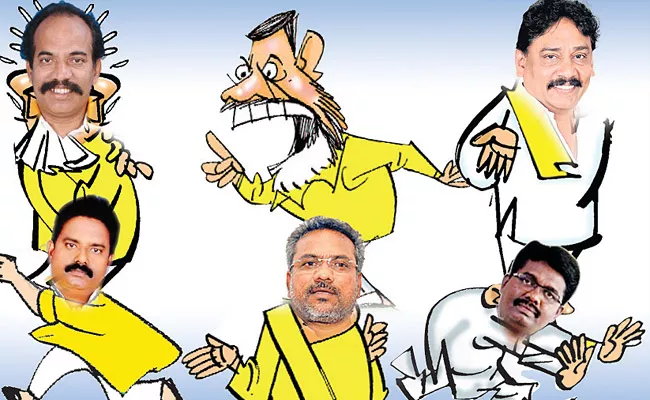 TDP Leaders Angry Over Chandrababu Naidu In East Godavari District - Sakshi