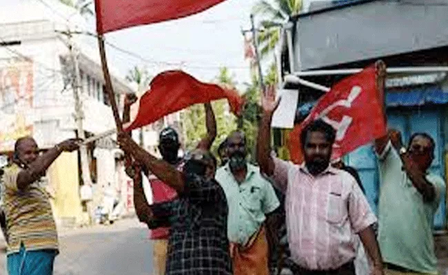 LDF Launches Protest Against Kerala Governor Arif Mohammed Khan - Sakshi