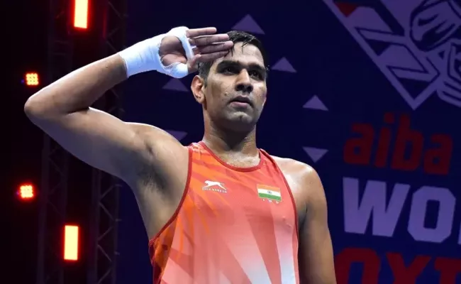 Asian Boxing Championships 2022: Narender Storms Into Semis, Assures Indias 12th Medal - Sakshi