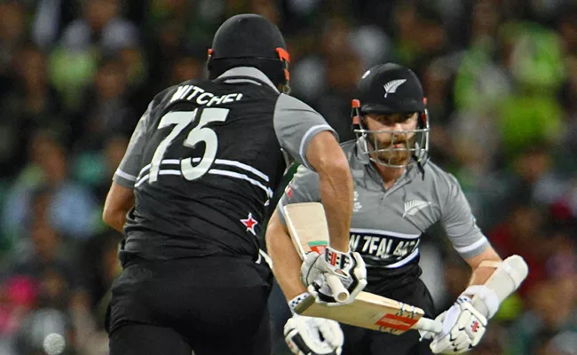 WC 2022 NZ Vs Pak Semis: Mitchell Williamson Help NZ Score 152 - Sakshi