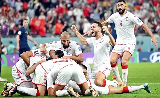 FIFA World Cup Qatar 2022: Tunisia Stun Group D Topper France But - Sakshi