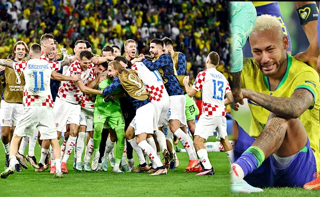 Croatia Knocks Brazil Out Of The World Cup In Penalty Shootout - Sakshi