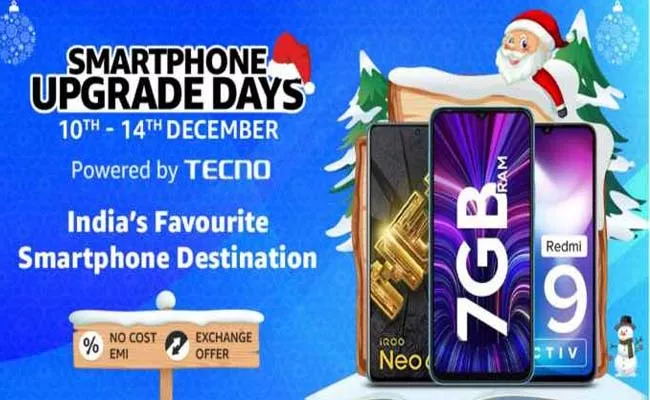 Amazon Smartphone Upgrade Days 2022 check details - Sakshi