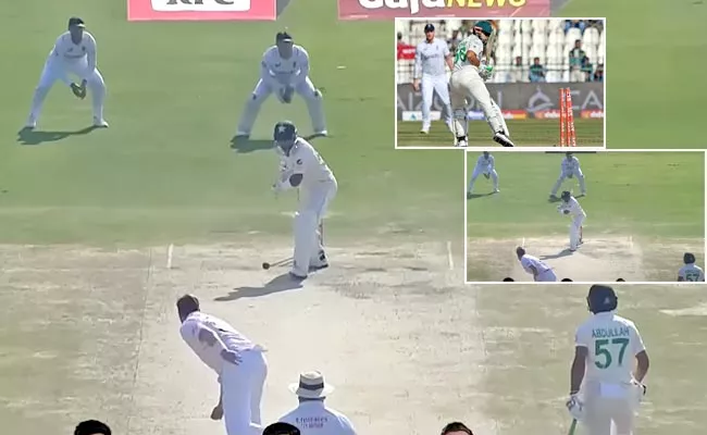 Babar Azam left shell shocked with insane delivery from Ollie Robinson - Sakshi