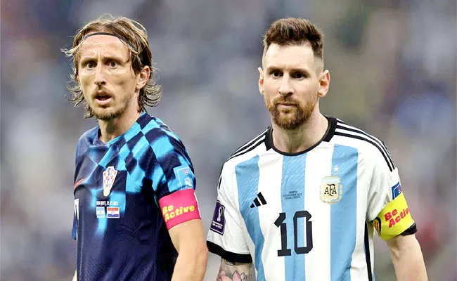 Luka Modric Not Happy With Penalty But Wishes Messi Win-FIFA-World Cup - Sakshi