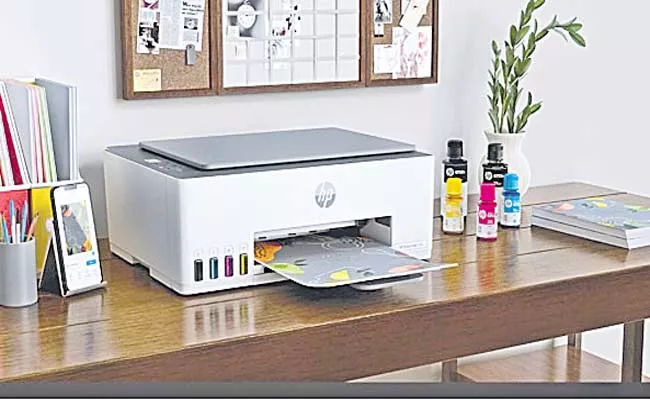 Hp Unveils New Range Of Smart Tank Printers India - Sakshi