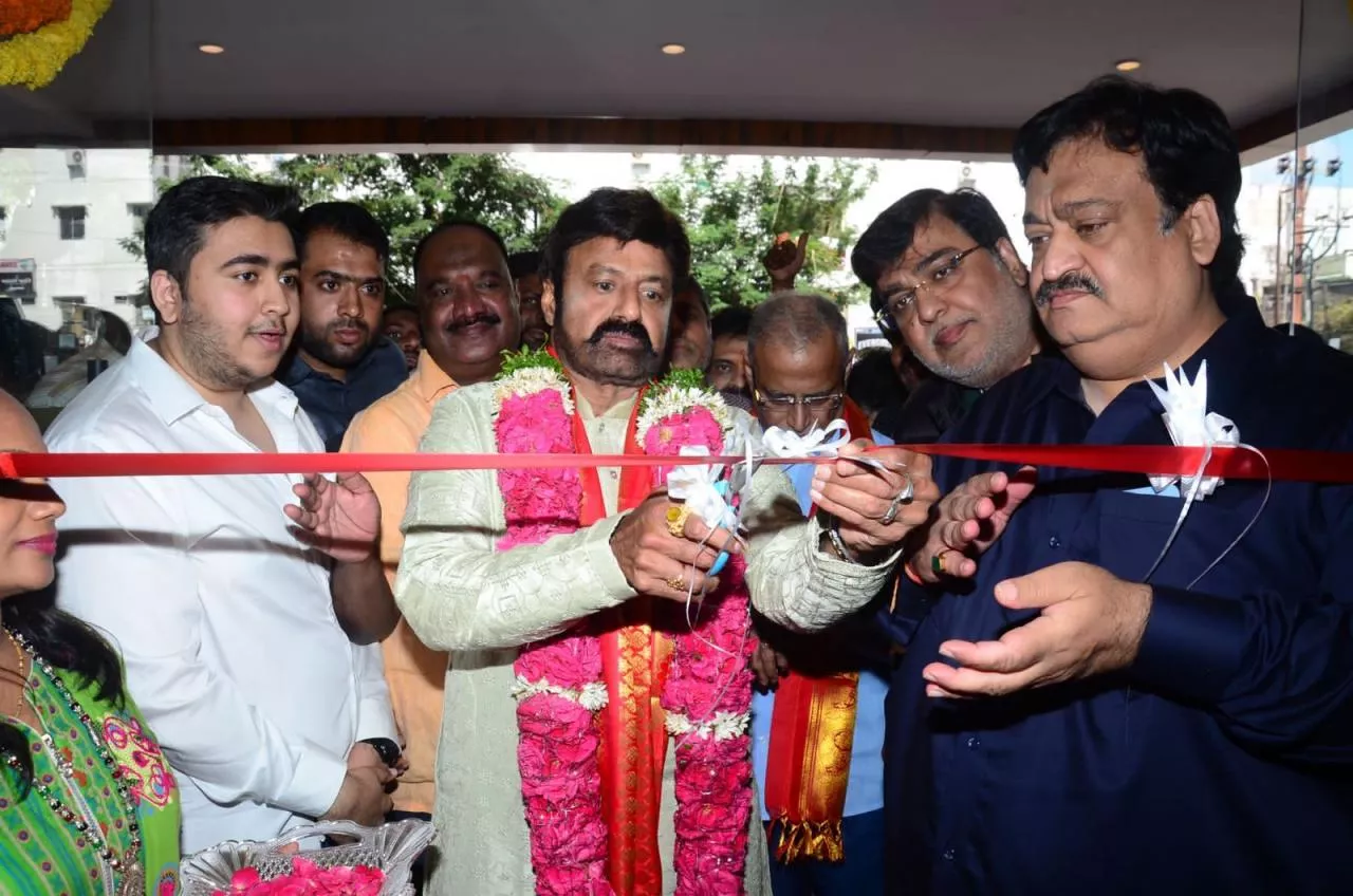 Nandamuri Balakrishna Re opened A Tarakarama Theatre In Kacheguda - Sakshi