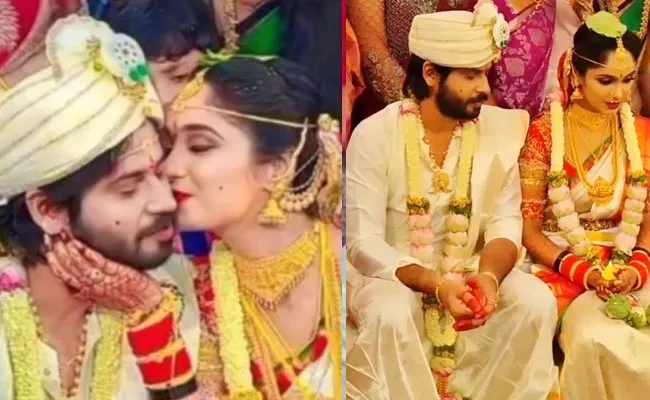 TV Actors Amardeep Chowdary and Tejaswini gowda Got married Today - Sakshi