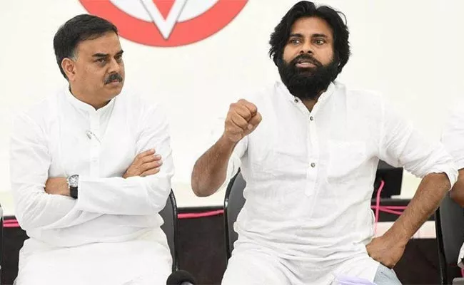 Kakinada District Janasena Party Leaders Internal Clash Political Story - Sakshi