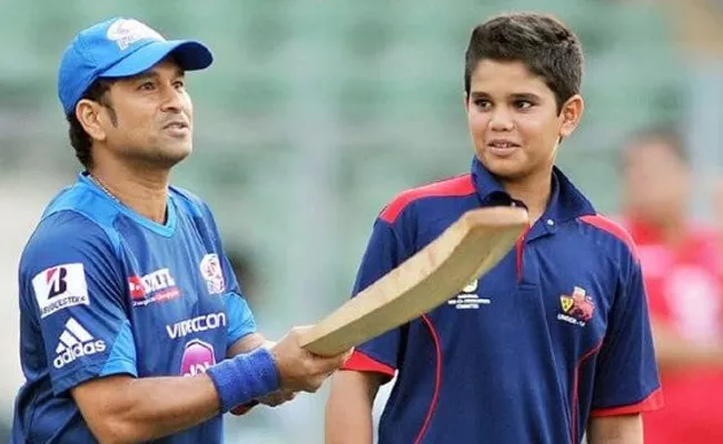 Ranji Trophy 2022-23: Arjun Tendulkar Scores Century On Debut Like Father Sachin - Sakshi