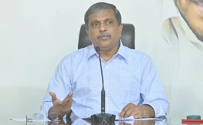 Sajjala Ramakrishna Reddy Comments On Chandrababu - Sakshi