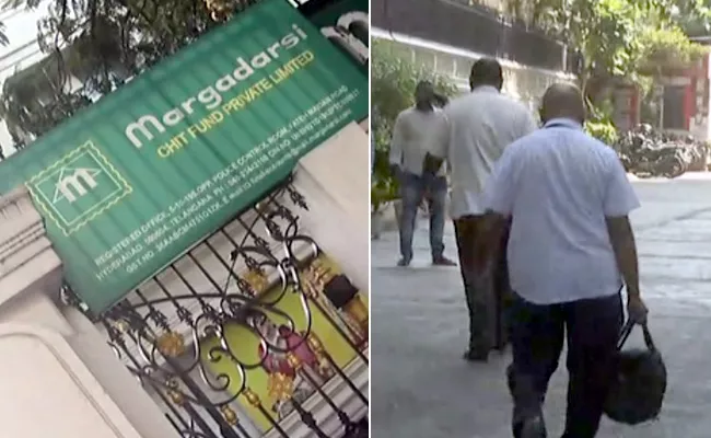 AP Officials Second Day Searches At Margadarsi Head Office Hyderabad - Sakshi