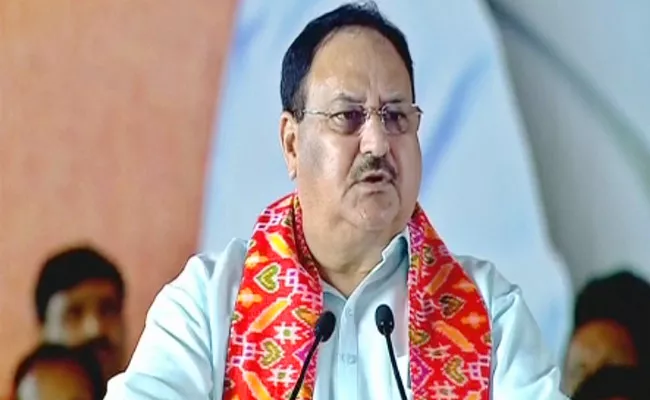 BJP National President JP Nadda Comments On CM KCR - Sakshi